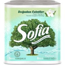 Sofia Parfümlü 3 Katlı 8'li Tuvalet Kağıdı