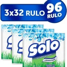 Solo Tuvalet Kağıdı 96 Rulo (32x3 Rulo)