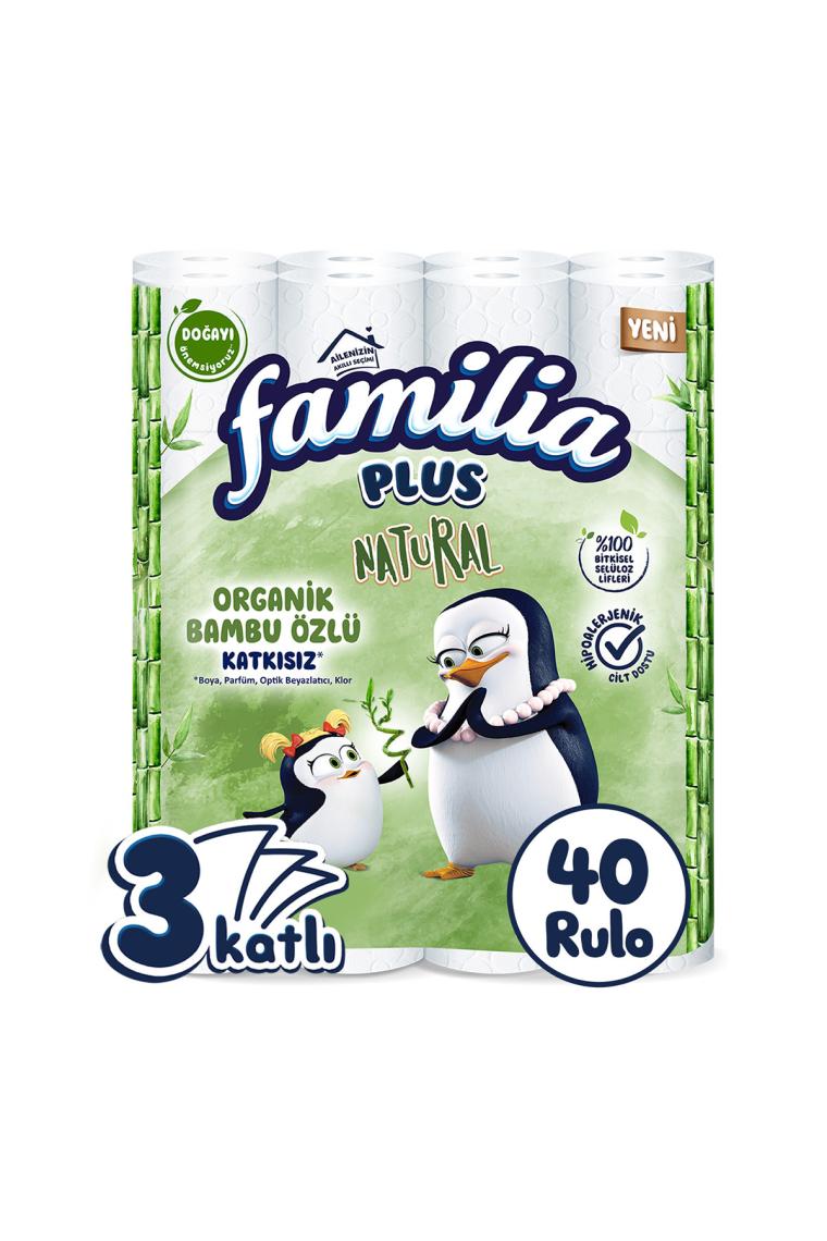 Familia Plus Natural 40'lı Tuvalet Kağıdı