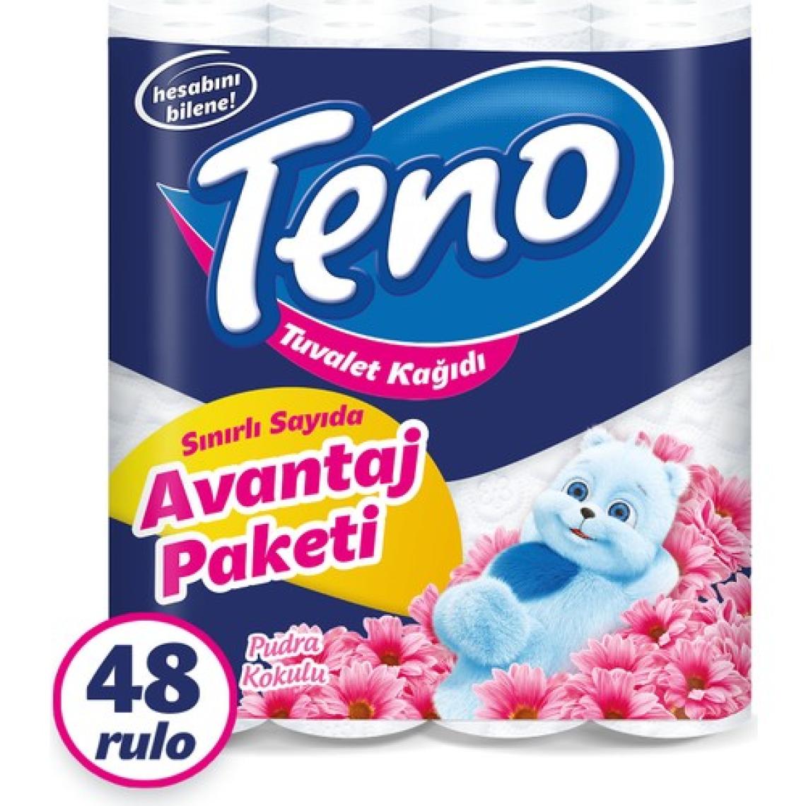 Teno Avantaj Paket Parfümlü Tuvalet Kağıdı 48 Rulo (16 Rulo x 3 Paket)