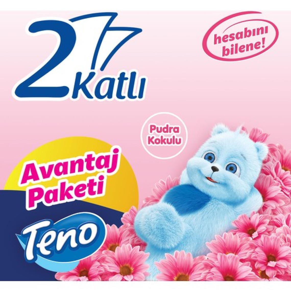 Teno Avantaj Paket Parfümlü Tuvalet Kağıdı 48 Rulo (16 Rulo x 3 Paket)