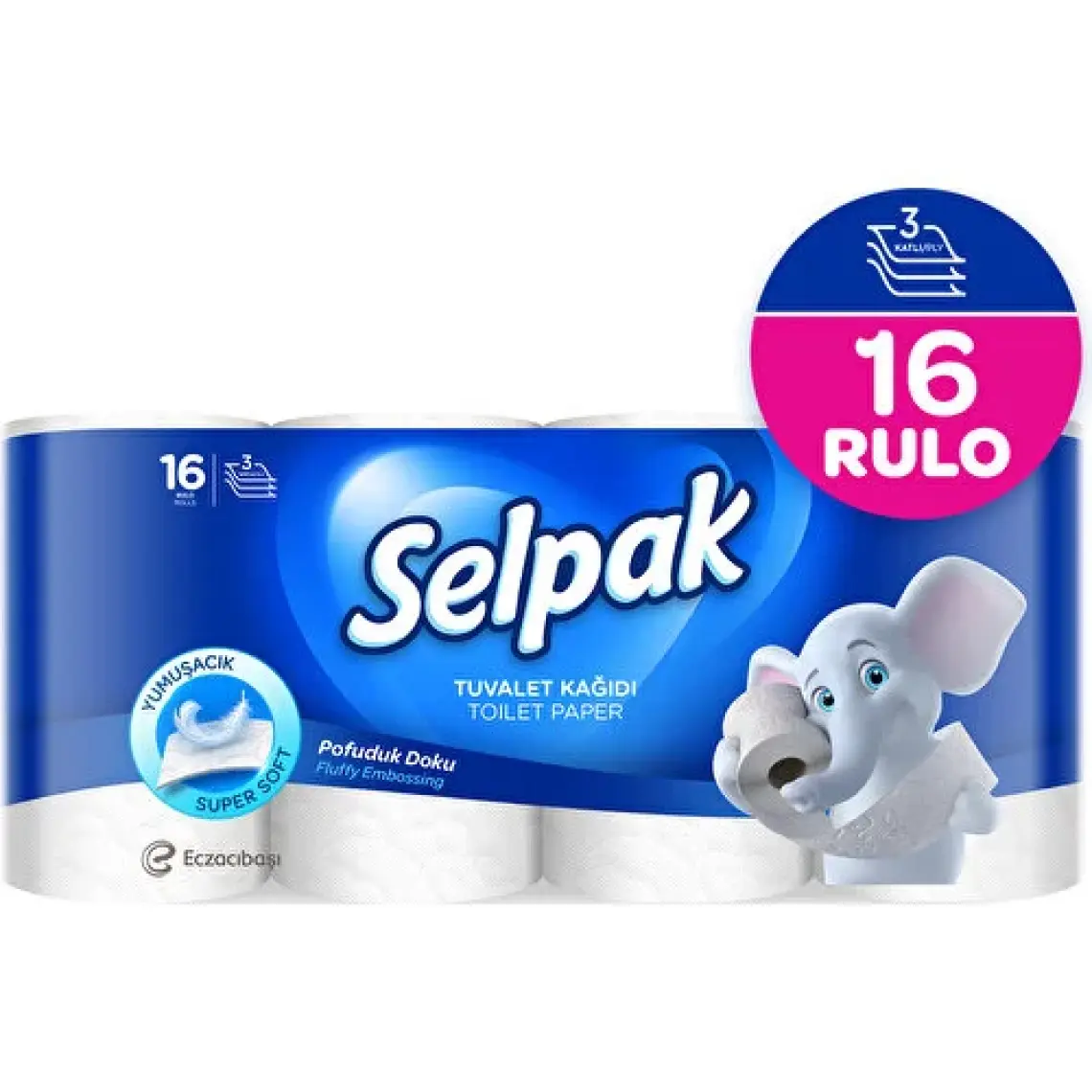 Selpak 16'lı Tuvalet Kağıdı