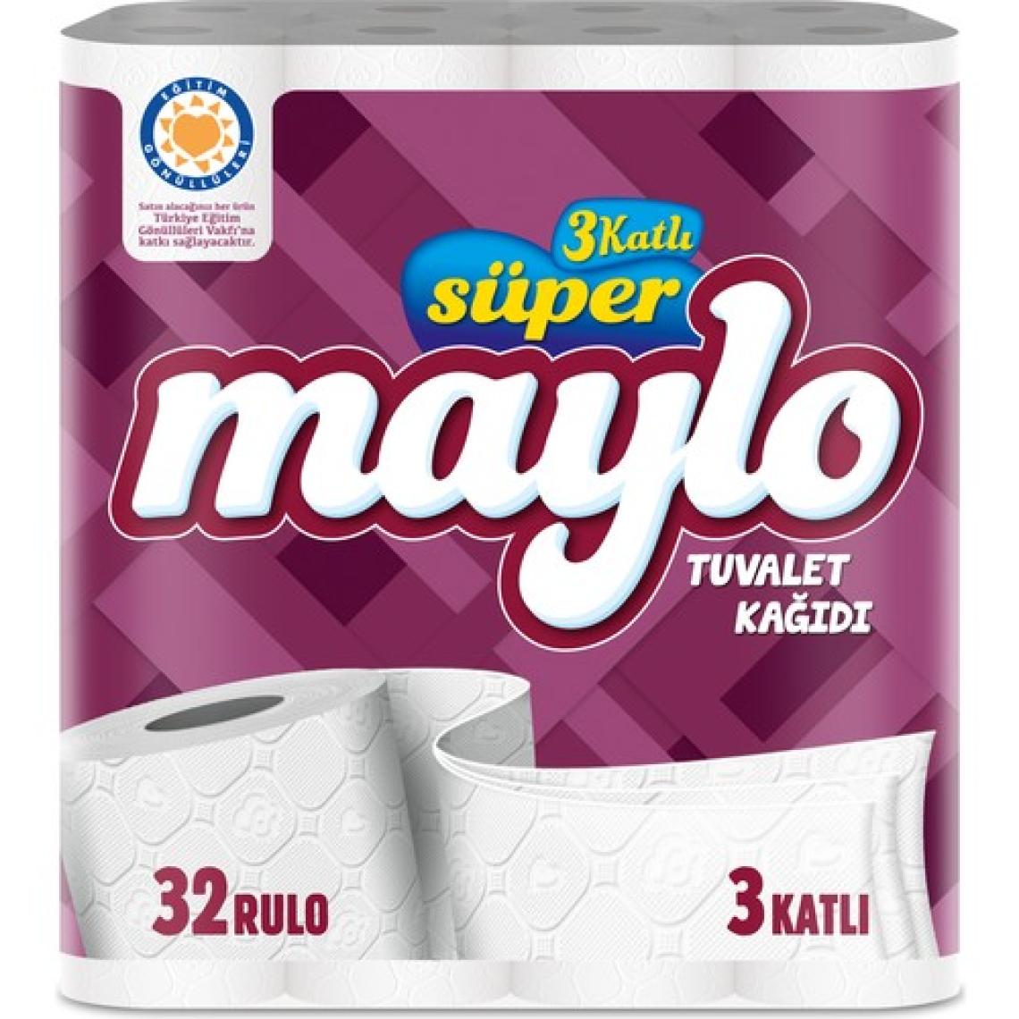 Maylo 3 Katlı 32'li Tuvalet Kağıdı