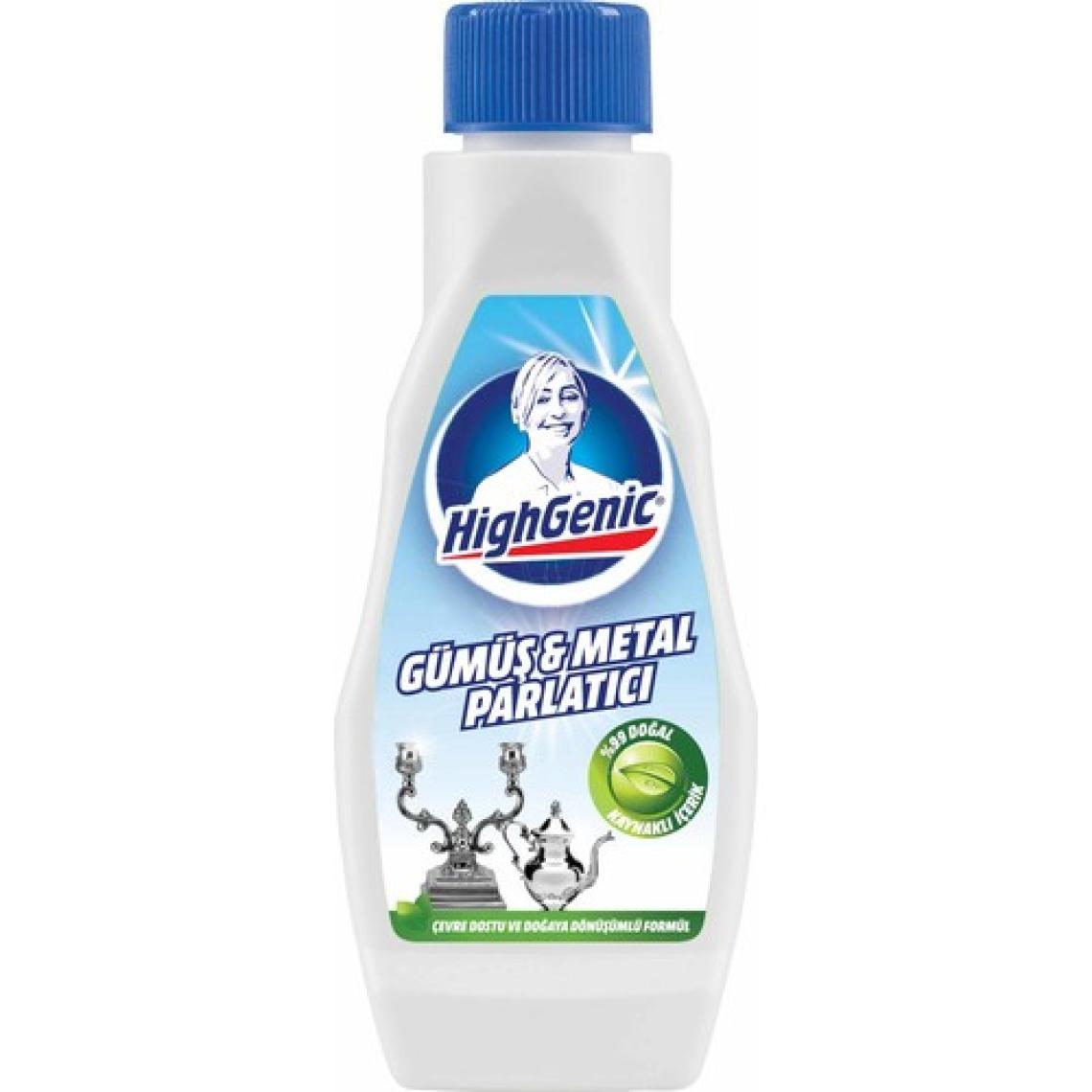 Highgenic Gümüş Metal Parlatıcı 200 ml