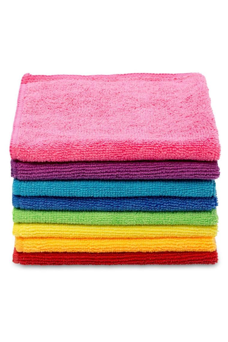 Mikrofiber Temizlik Bezi Colors 8 Li