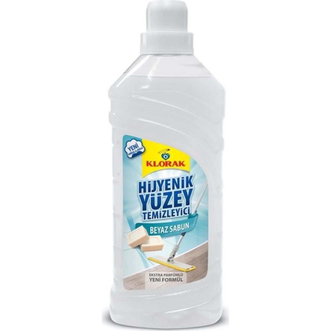 Klorak Hijyenik Yüzey Temizleyici Beyaz Sabun Kokulu