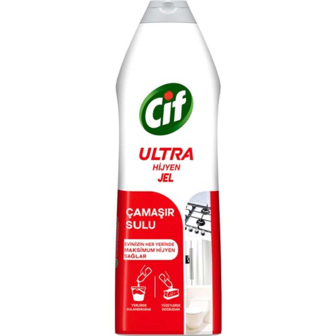 Cif Ultra Hijyen Jel Yüzey Temizleyici 750 ml