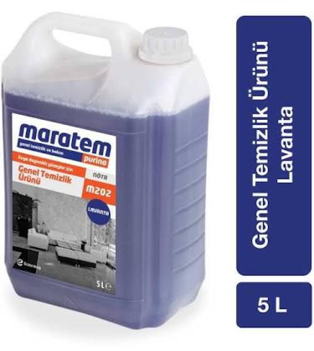Maratem M202 Genel Temizlik Ürünü Lavanta 5L