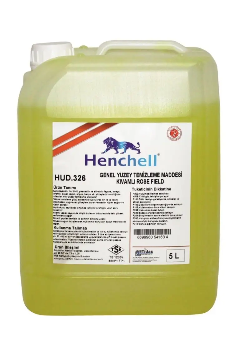 Henchell Genel Yüzey Temizleme Maddesi Ultra Rosefıeld 5 kg