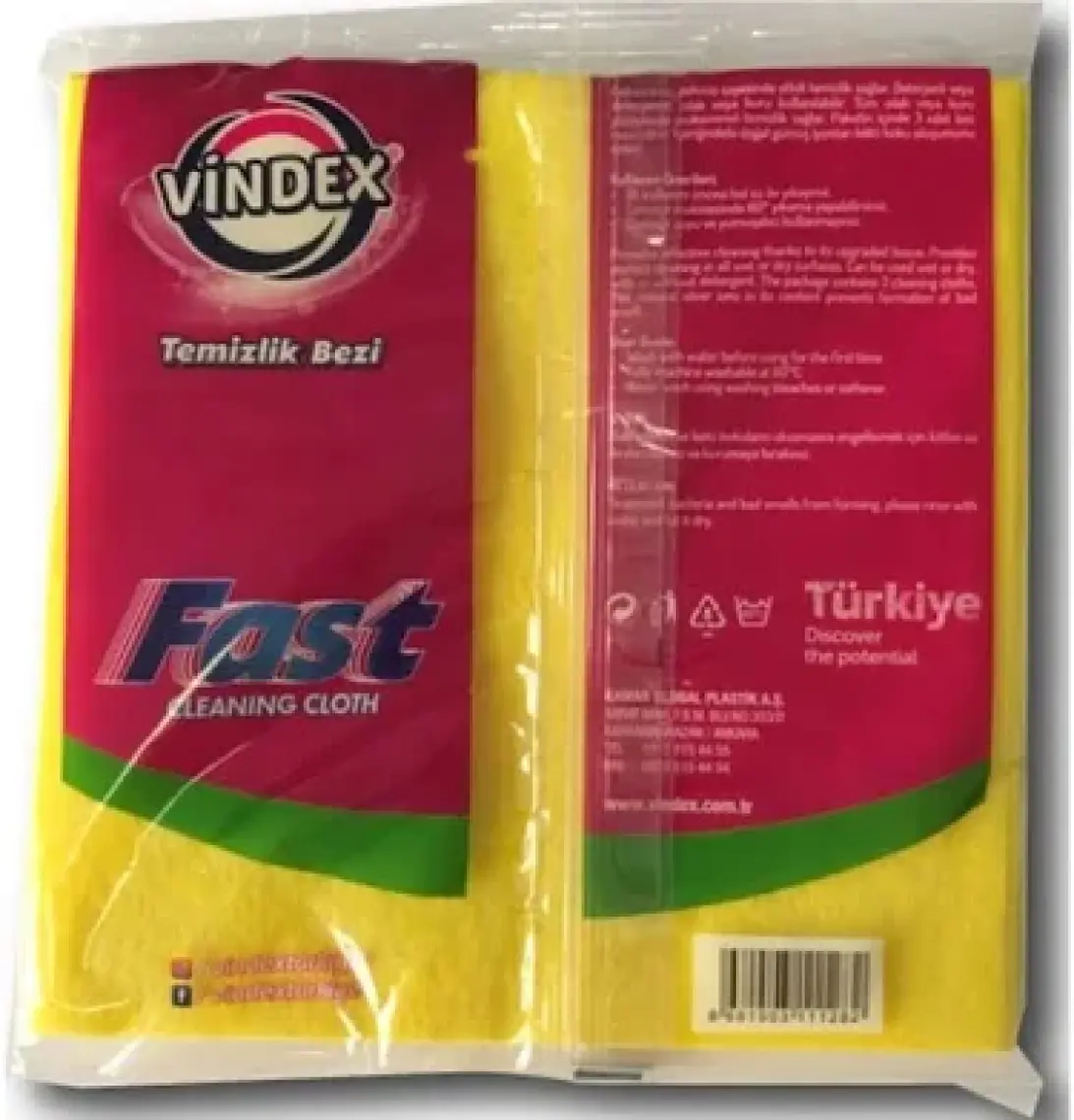 Fast Temizlik Bezi 3'lü X(3PAKET)