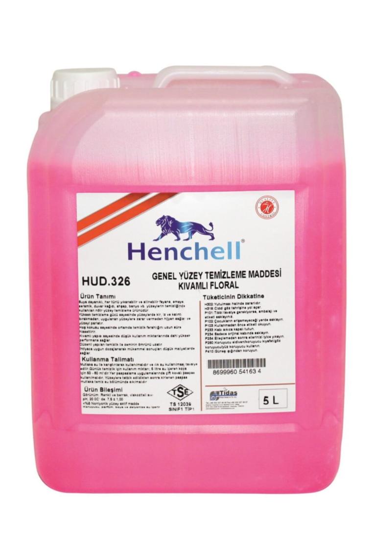Henchell Genel Yüzey Temizleme Maddesi Floral - Ultra 5 kg