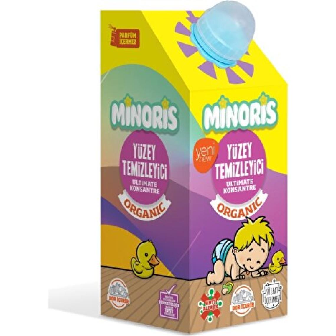 Minoris Organik Antialerjik Yüzey Temizleyici Ultimate Konsantre 100 kullanım