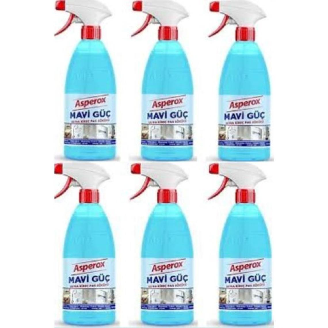 Asperox Mavi Güç Sprey 1000 ml x 6 Adet