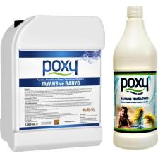 Poxy Fayans Derz Temizleyici 5 Lt & Fayans Temizleyici 1 Lt
