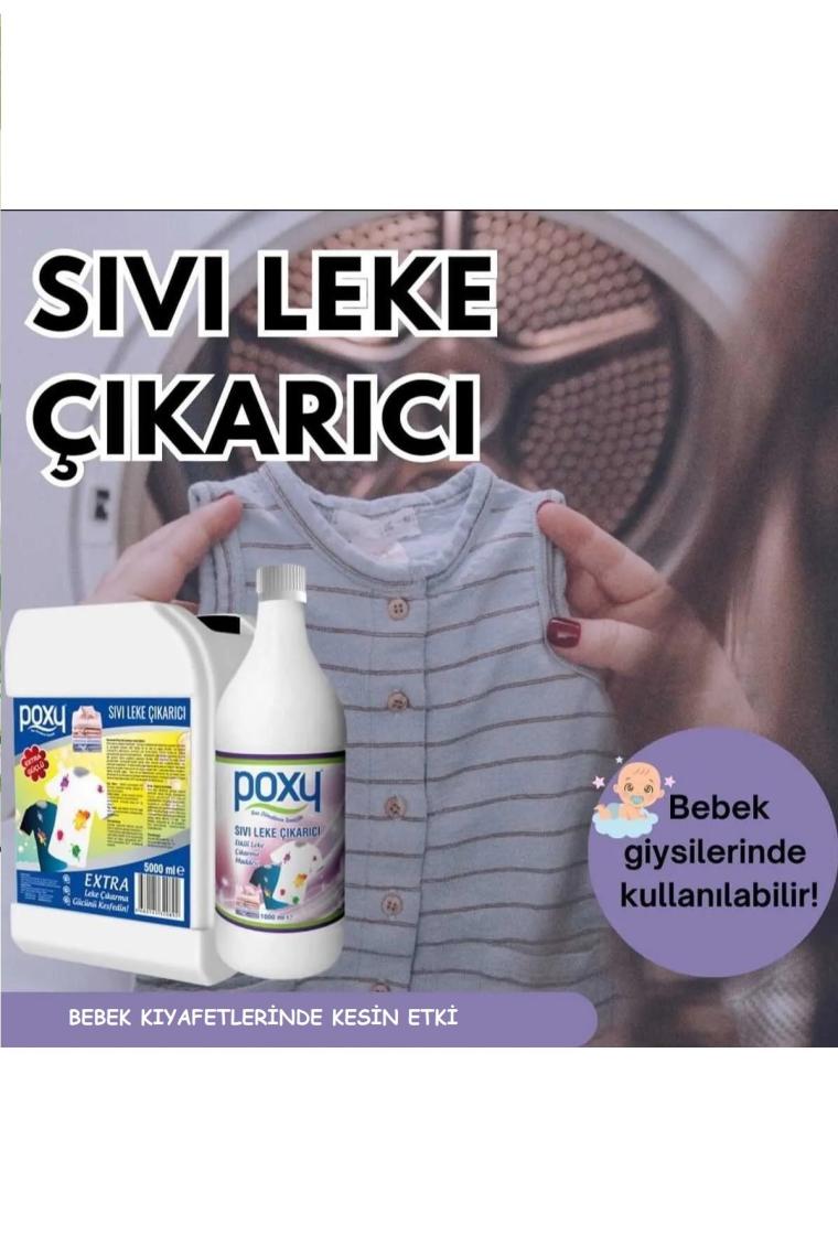 Poxy  Sıvı Çamaşır Leke Çıkarıcı 5 Lt