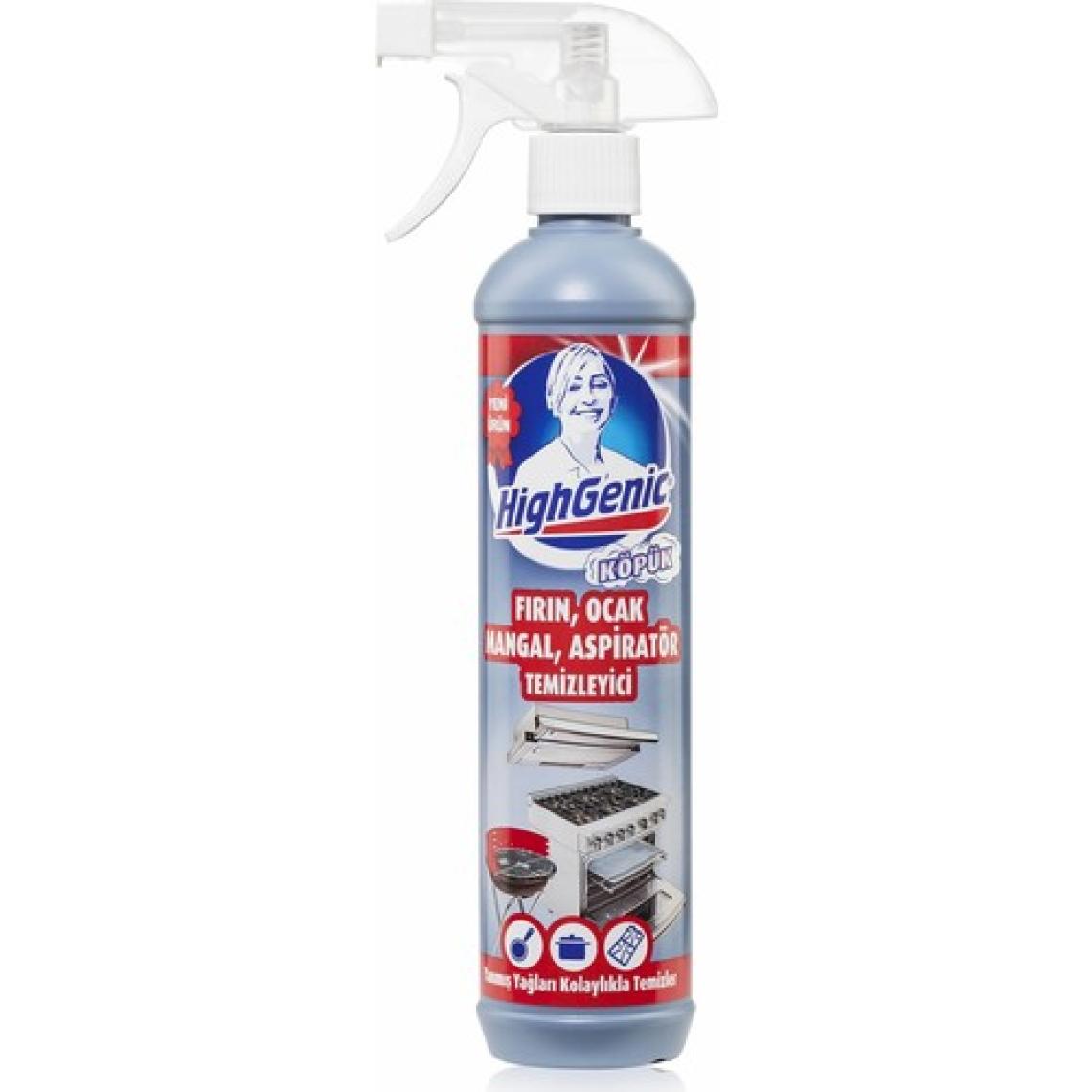 HighGenic Fırın, Ocak, Mangal, Aspiratör Temizleyici ( KÖPÜK ) 500 ml