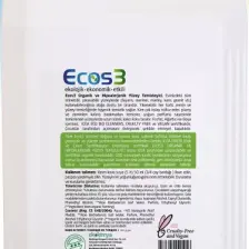Ecos3 Hipoalerjenik Yüzey Temizleyici, Organik & Vegan Sertifikalı, Ekolojik, Evcil Hayvan Dostu, 5000ml