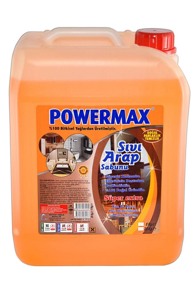 Powermax 5 kg Sıvı Arap Sabunu
