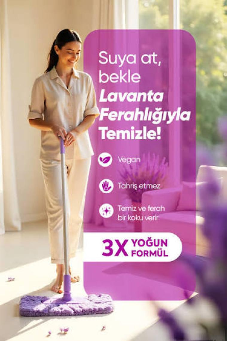 Evonox Clean Yüzey Temizleyici Akıllı Kapsül Lavanta Kokulu