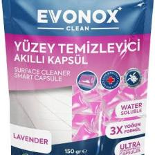 Evonox Clean Yüzey Temizleyici Akıllı Kapsül Lavanta Kokulu
