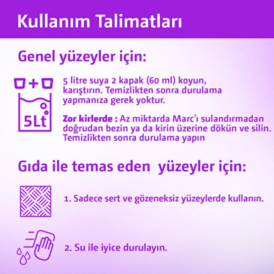 Marc Lavanta Yüzey Temizleyici 2.5 lt