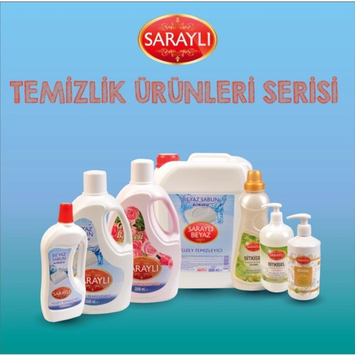 Saraylı Yüzey Temizleyici Beyaz Sabun Kokulu Doğal Çok Amaçlı 5 Litre