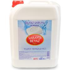 Saraylı Yüzey Temizleyici Beyaz Sabun Kokulu Doğal Çok Amaçlı 5 Litre