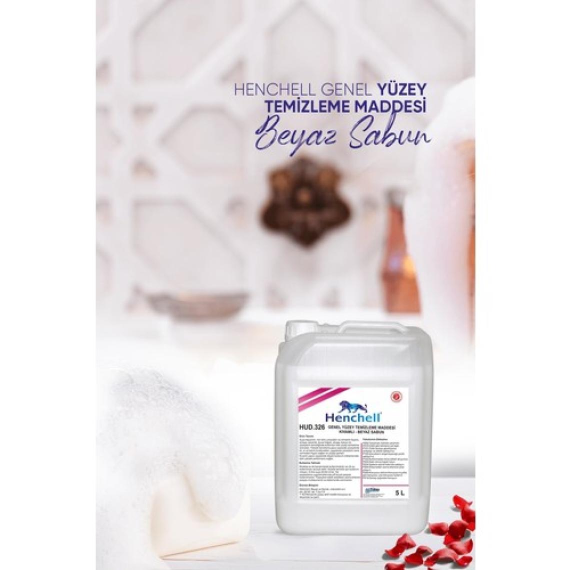 Henchell Genel Yüzey Temizleme Ultra Beyaz Sabun 5 Lt