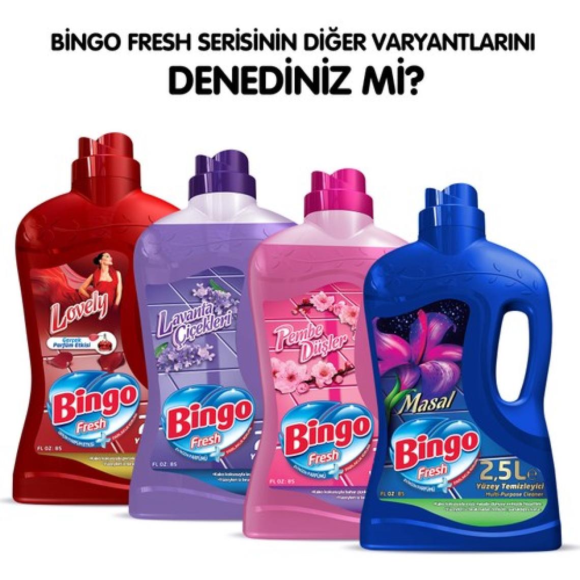 Bingo Fresh Mutlu Yuvam 2.5 lt Yüzey Temizleyici
