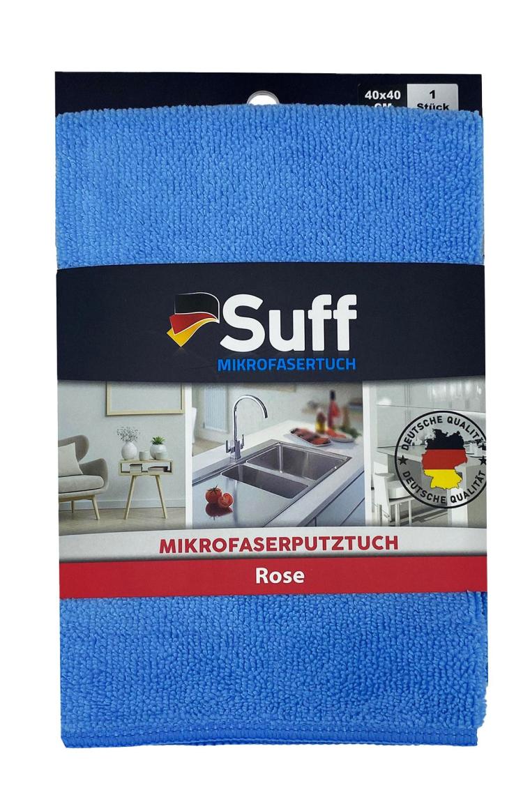 Gül Mikrofiber Bez/ Genel Temizlik Bezi 40x40cm ( 1 Adet )
