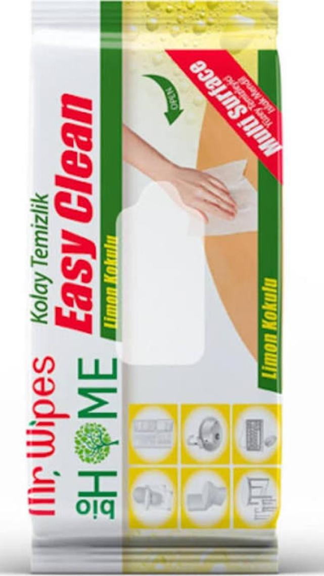 Farmasi Mr.wıpes Easy Clean Temizleme Mendili Limon Kokulu 40 Adet
