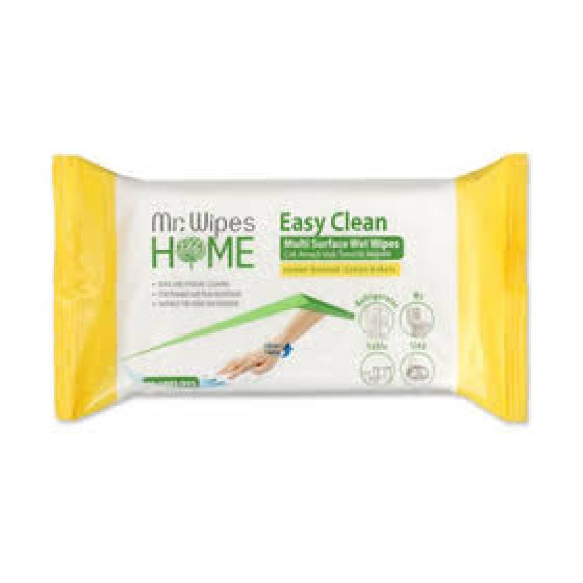Farmasi Mr.wıpes Easy Clean Temizleme Mendili Limon Kokulu 40 Adet