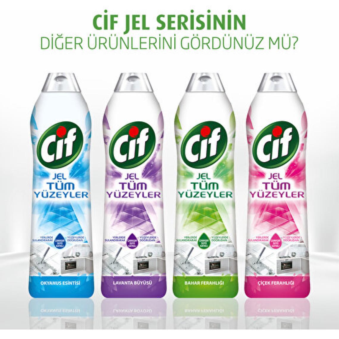 Cif Tüm Yuzeyler İçin Okyanus Ferahlığı 750 Ml