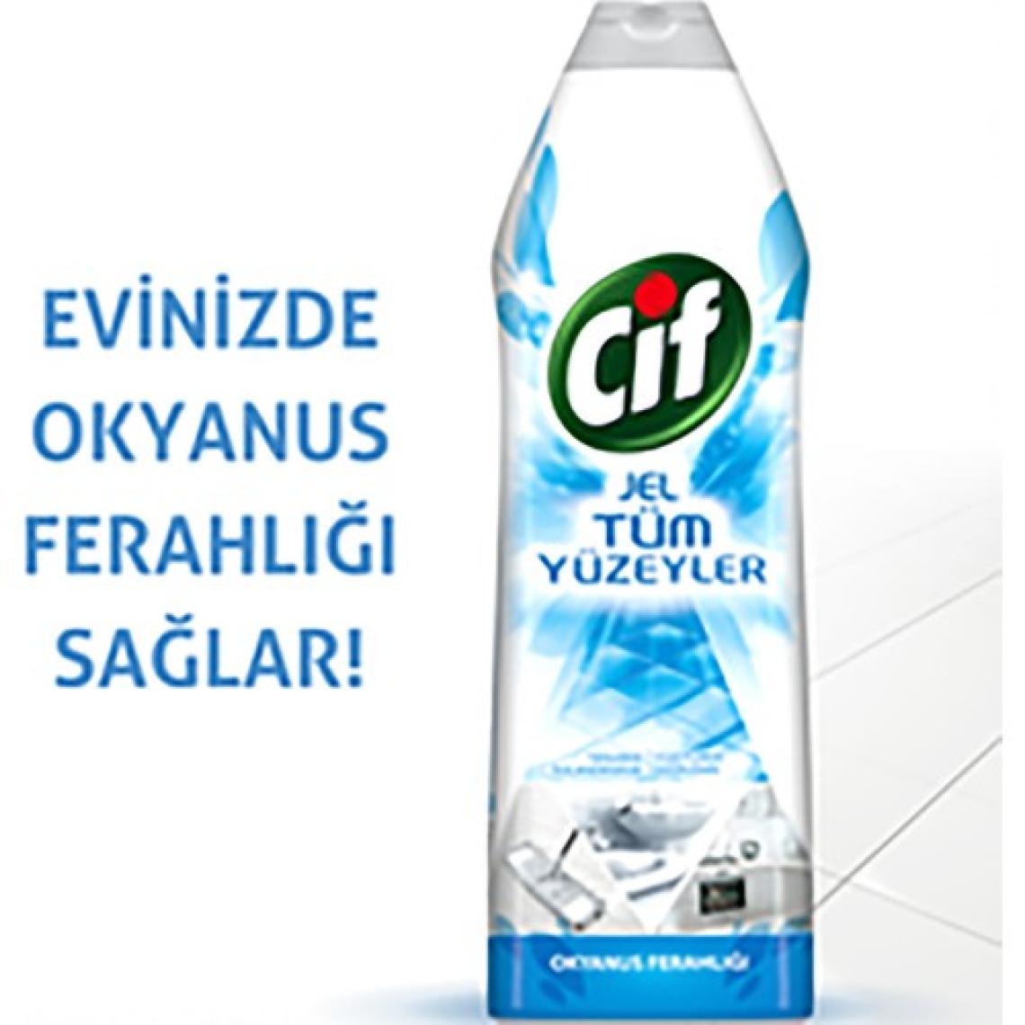 Cif Tüm Yuzeyler İçin Okyanus Ferahlığı 750 Ml