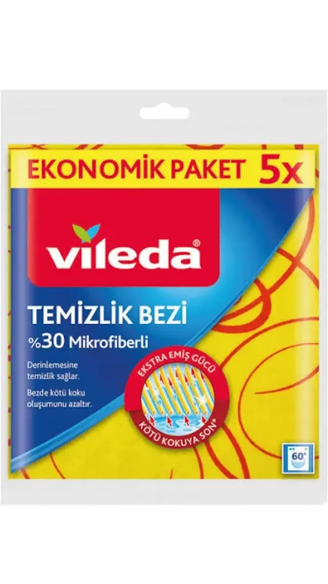 5 Li %30 Mikrofiberli Mutfak Bezi