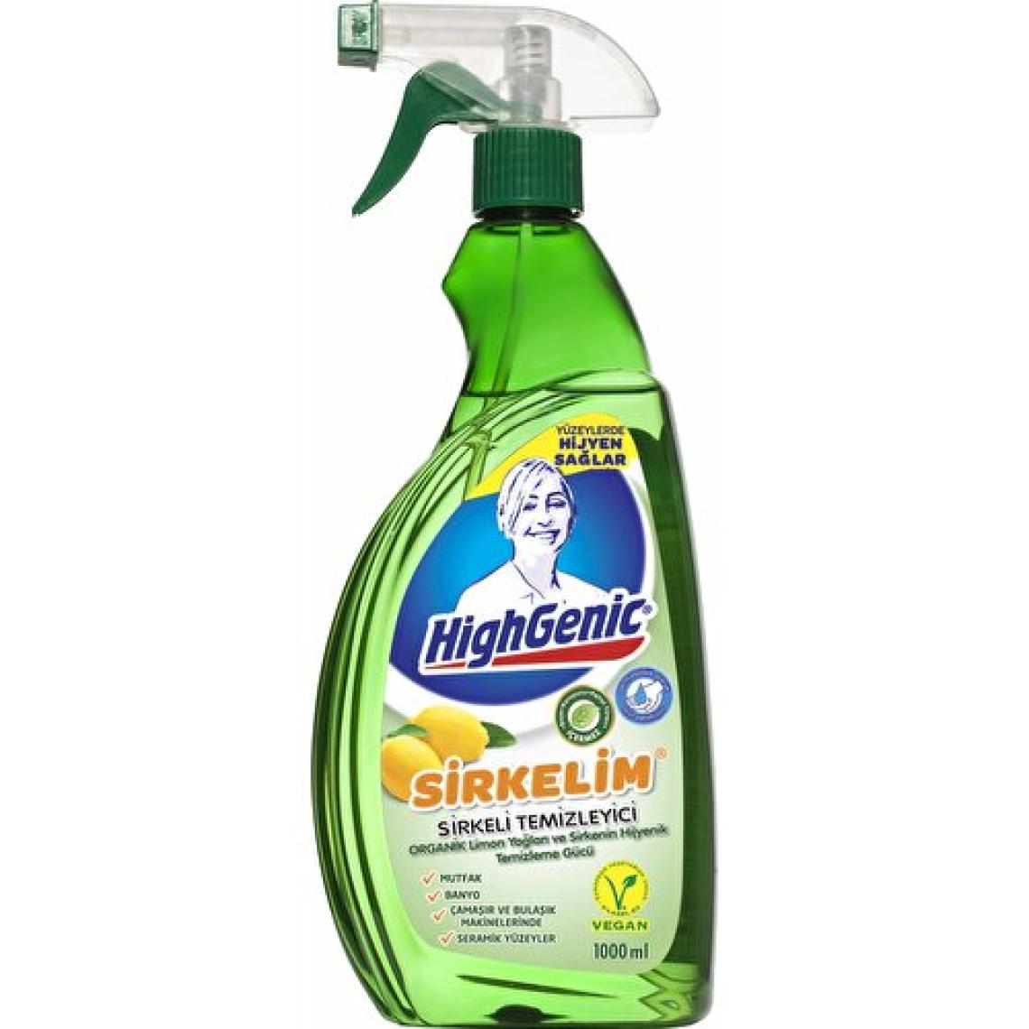 Highgenic Sirkelim Limon 1000 ml Temizleyici Sprey