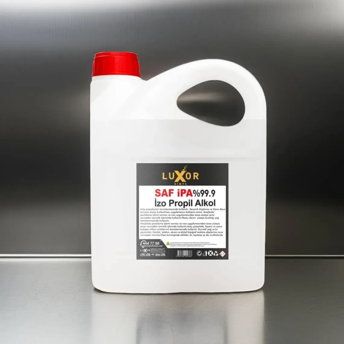 Luxor Kimya %99.9 Saf Ipa Izo Propil Yüzey Temizleyici  3 Lt