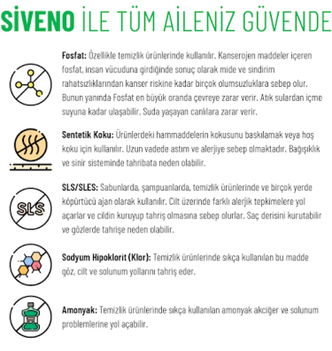 Siveno %100 Doğal Yüzey Temizleyici Bitkisel Leke Çıkarıcı Arındırıcı Mermer Fayans Ahşap Yüzeyler 500 ml