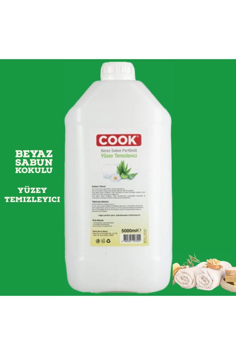 Beyaz Sabun Parfümlü Yüzey Temizleyici 5 Lt
