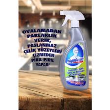 HighGenic Paslanmaz Çelik Yüzey ve Ankastre Temizleyici 1000 ml