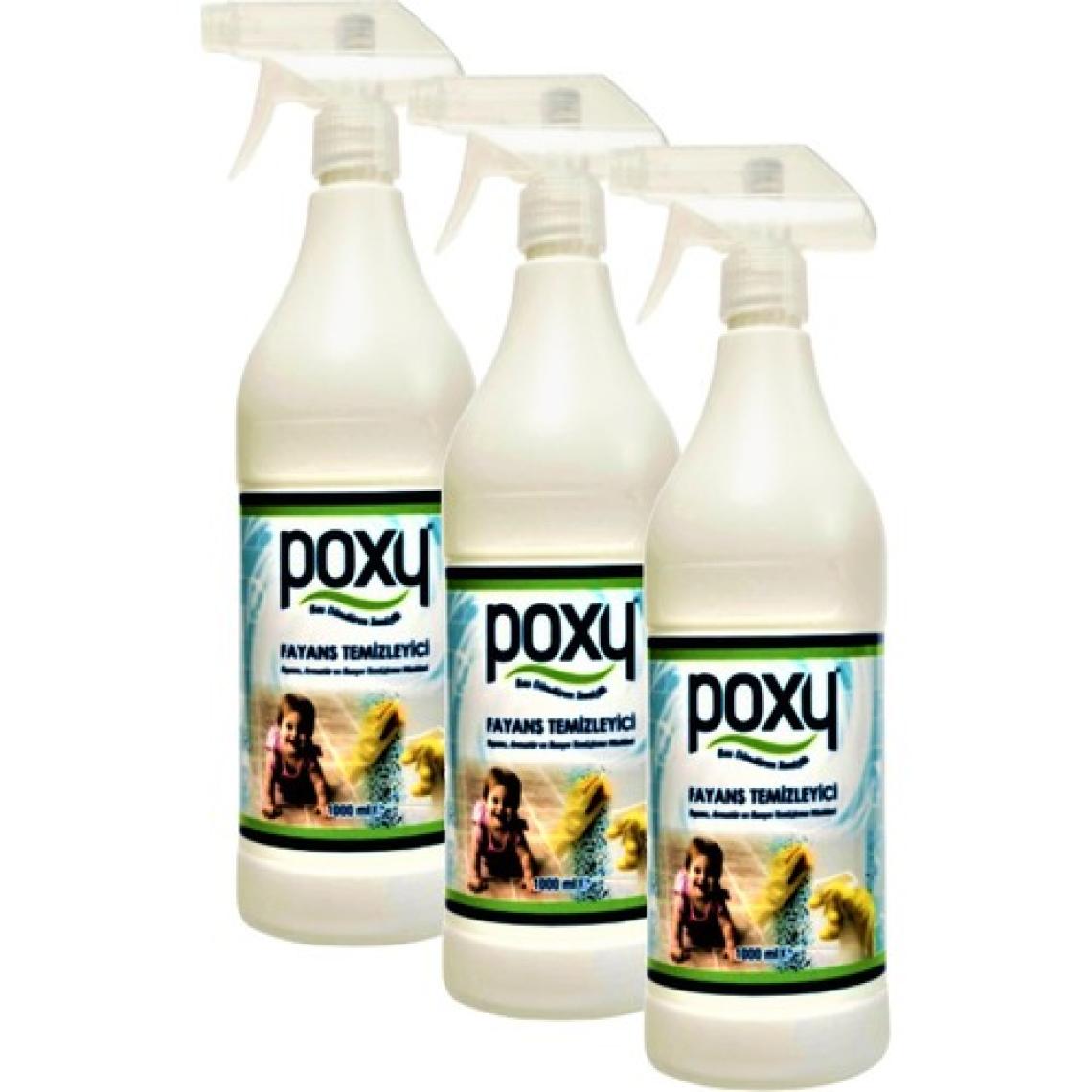 Poxy Fayans Derz Temizleyici 1 Lt x 3 Adet