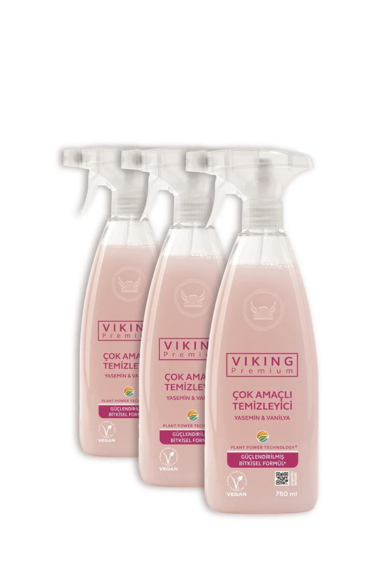 Premium Çok Amaçlı Yasemin & Vanilya 750 ml 3 Adet