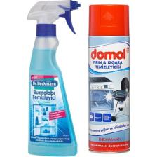 Dr.Beckmann Buzdolabı Temizleyici 250   ml Domol Fırın ve Izgara Temizleyici 500   ml Avantaj Set
