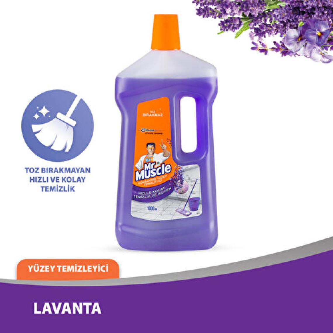 Mr. Muscle Glade Lavanta 1 lt Yüzey Temizleyici