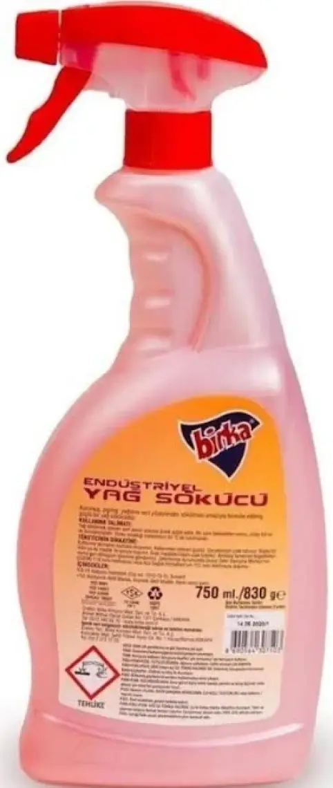 Birka Endüstriyel Yağ Sökücü 750 Ml.