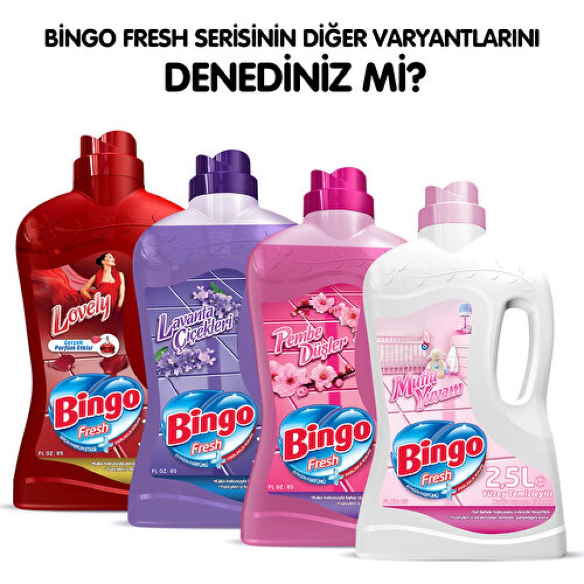 Bingo Fresh 2.5 lt Yüzey Temizleyici