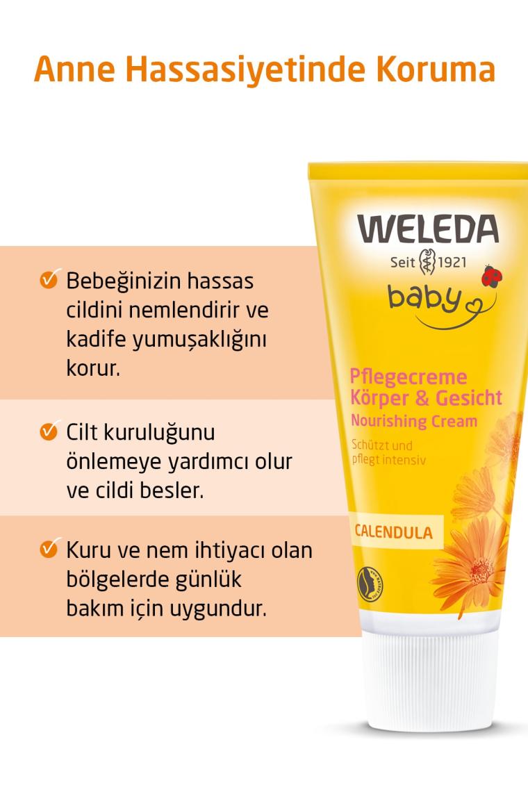 Calendula Organik Vücut Kremi 75 ml