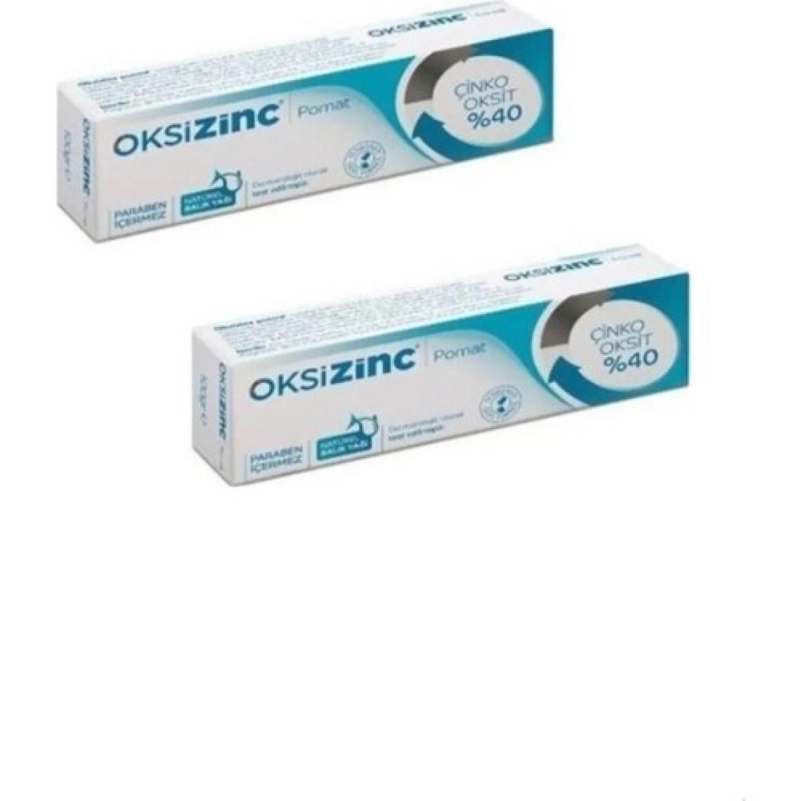 Oksizinc Pişik Kremi 100 gram %40 Çinko Oksit Balık Yağı 2'li