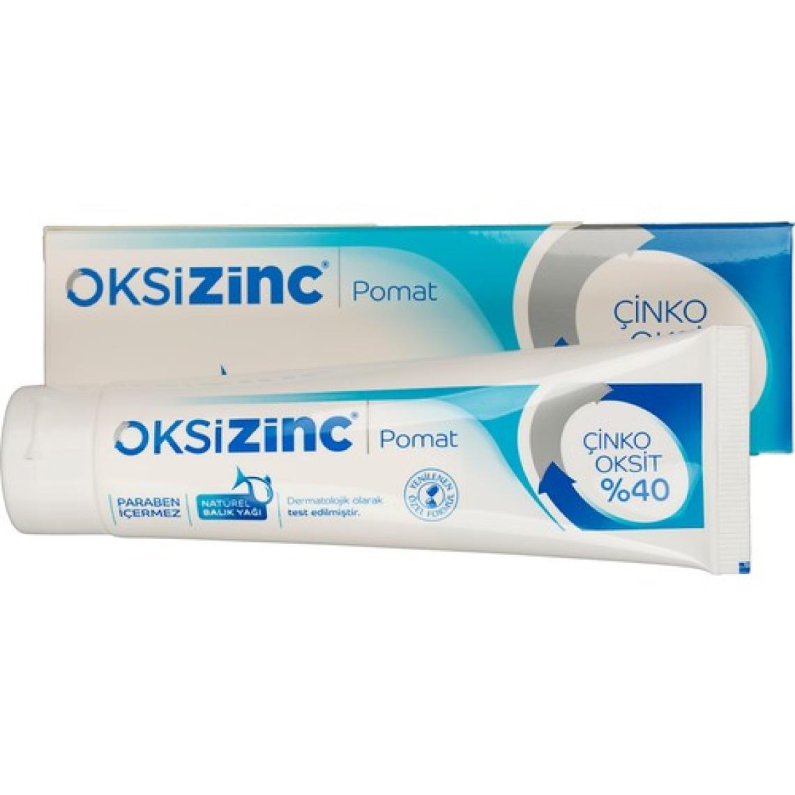 Oksizinc Pişik Kremi 100 gram %40 Çinko Oksit Balık Yağı 2'li