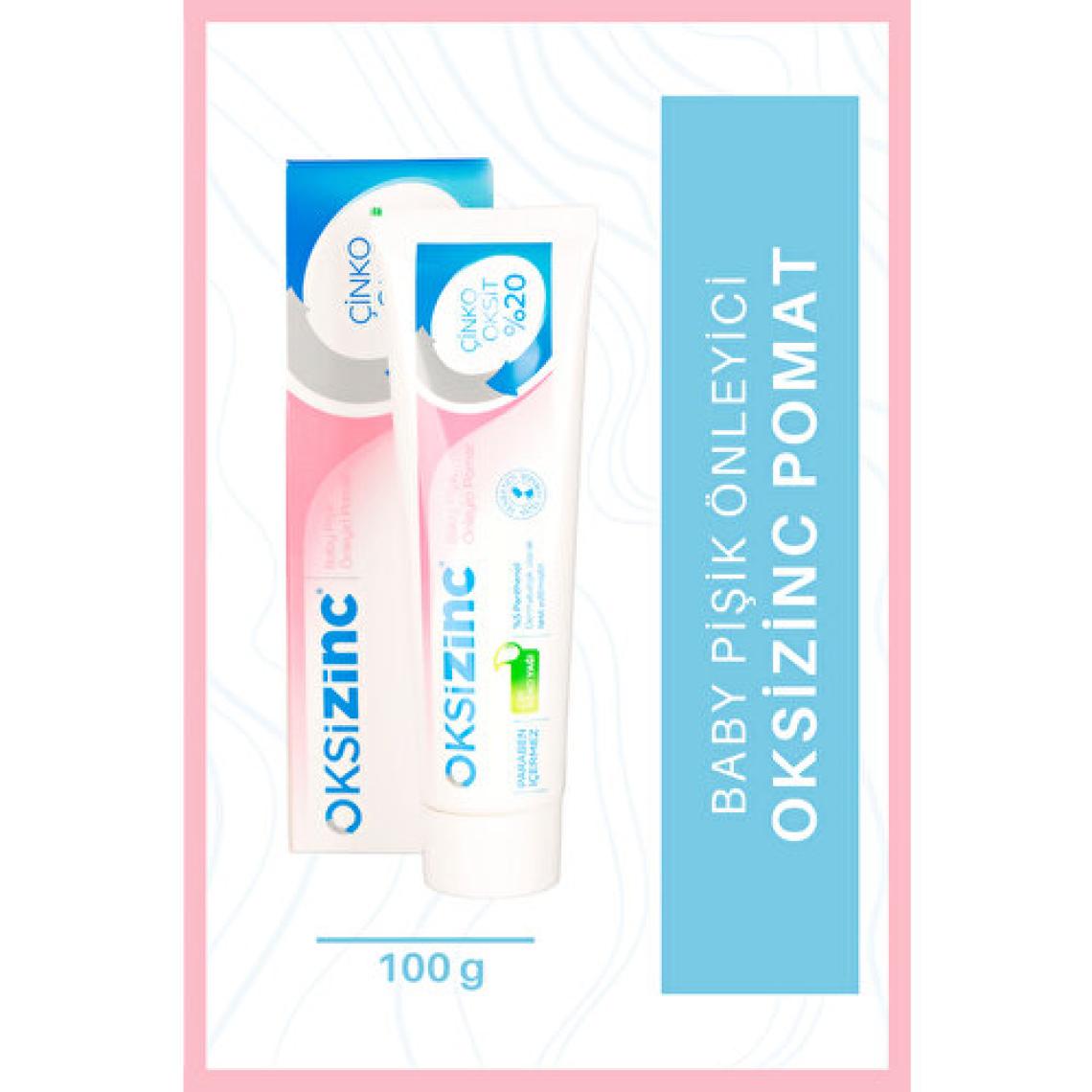 Oksizinc Baby %20 Çinko Oksit 100 gr Pişik Önleyici Krem